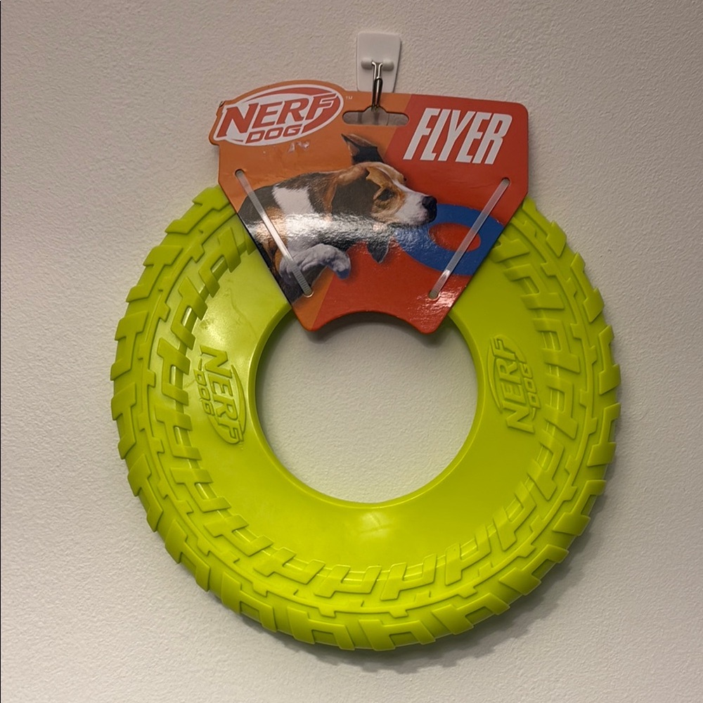 Nerf Dog Flyer in Bright Yellow